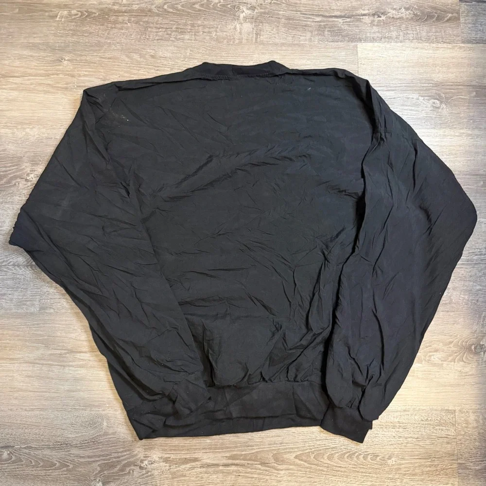 Tradition Mens Vintage Aurora Highlands Thieves Windbreaker Pullover Black XL